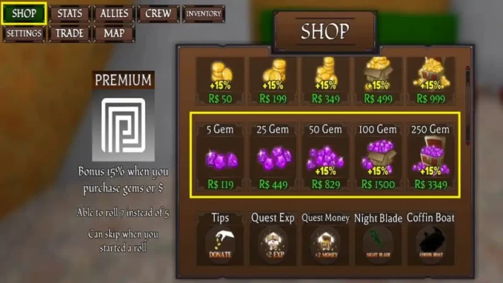 King Legacy (Roblox) - Free Gems