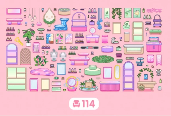 Toca Life World - All Furniture