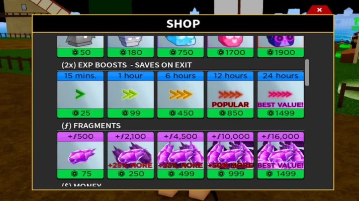 Blox Fruits - 2x EXP