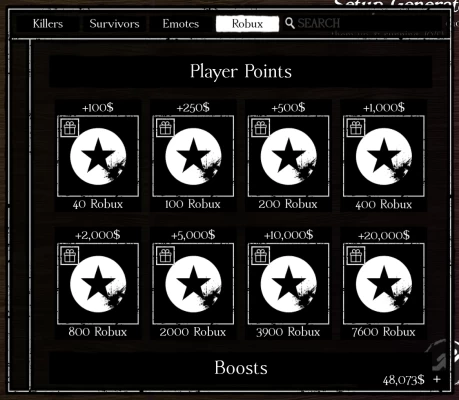 Forsaken (Roblox) - $100,000 Free Player Points