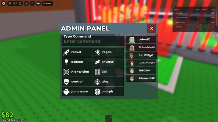 Steal a Brainrot (Roblox) - Admin Commands