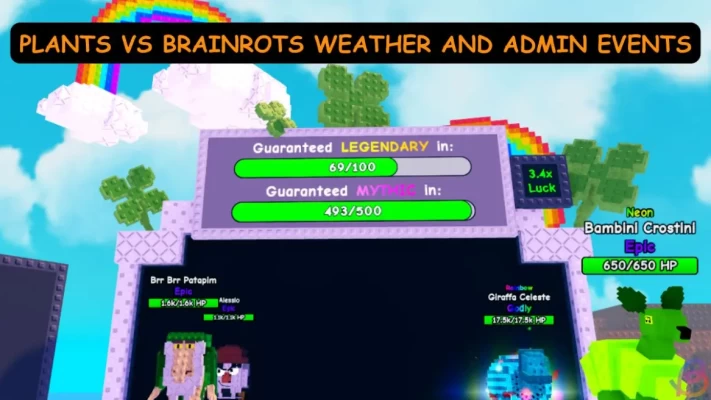 Plants Vs Brainrots (Roblox) - Admin Commands