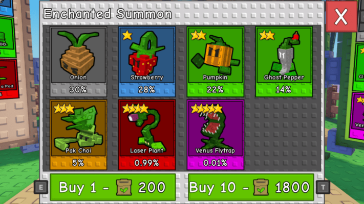 Garden Tower Defense - All Units