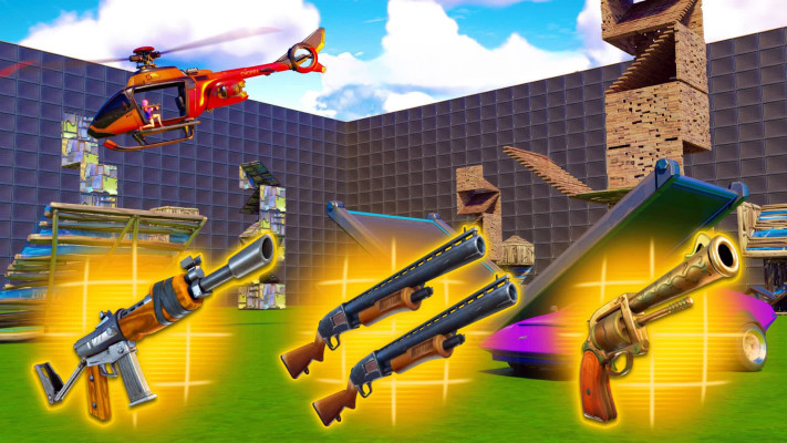 1v1 With Every Gun (Roblox) - All Weapons