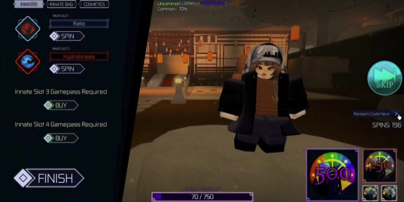 Jujutsu Infinite (Roblox) - Free Spins