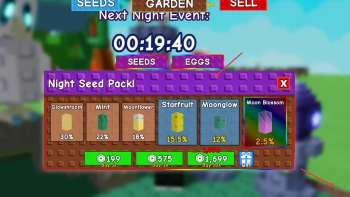 Grow a Garden (Roblox) - All Seeds