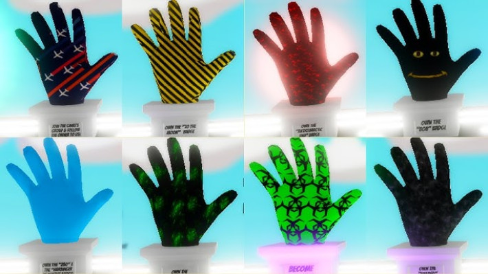 Slap Battles (Roblox) - Unlock All Badge Gloves