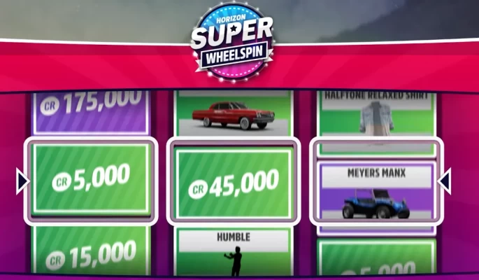 Forza Horizon 6 - 100 Free Super Wheelspins
